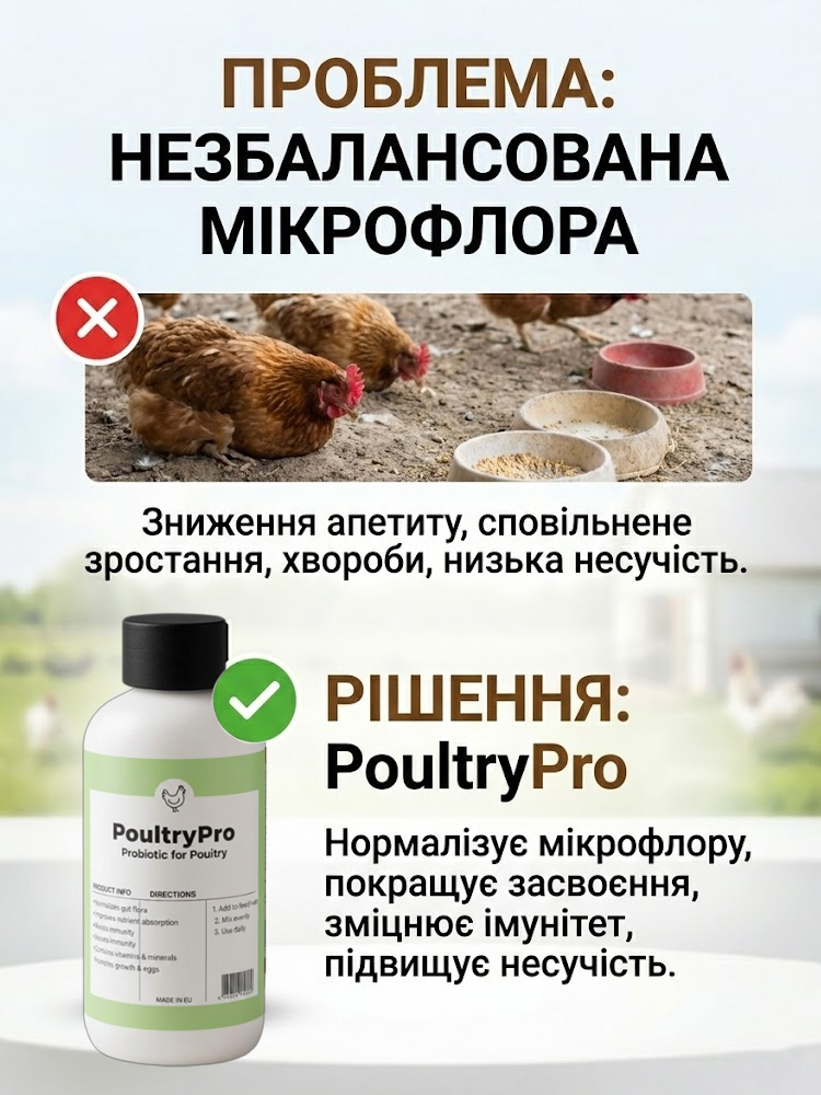 Пробіотик PoultryPro
